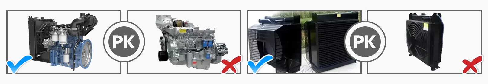 Генератори Комерційний двигун